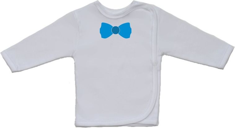 Dětská košilka Gama s větším obrázkem modrý motýlek velikost 52 - obrázek 1