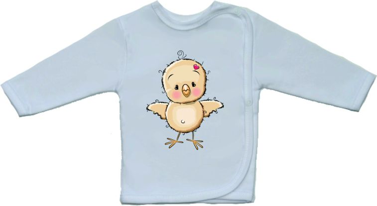 Košilka pro novorozence Gama větší roztomilé kuřátko velikost 52 - obrázek 1