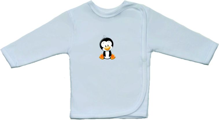Kojenecká košilka, Gama, menší roztomilý tučňáček velikost 52 - obrázek 1