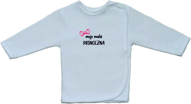 Kojenecká košilka Gama menší nápis Moje malá princezna velikost 52 - obrázek 1