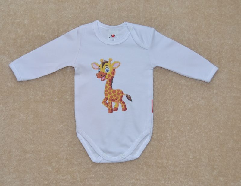 Dětské body Gama Giraffe velikost 50 - obrázek 2