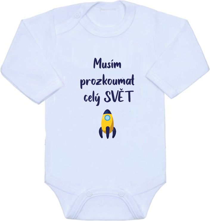 Kojenecké vtipné body Gama, celý svět vel.50 - obrázek 1