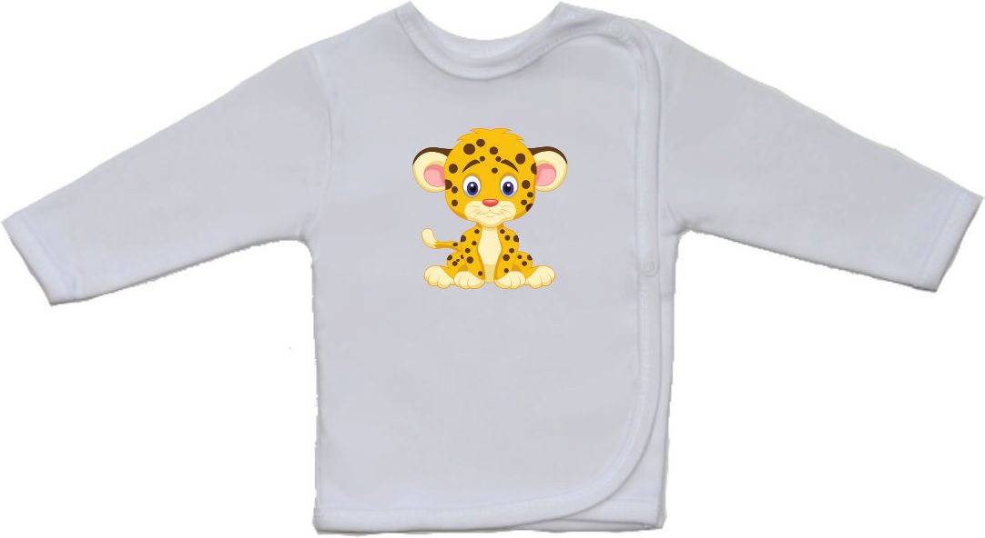 Novorozenecká košilka Gama, větší, sedící gepard vel.52 - obrázek 1