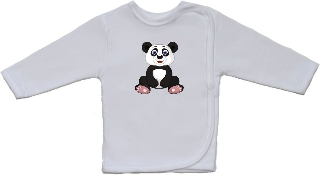 Novorozenecká košilka Gama, větší, sedící panda vel.52 - obrázek 1