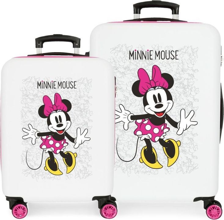 JOUMMABAGS Sada cestovních kufrů ABS Minnie Enjoy the Day ABS plast, 34 l, 70 l - obrázek 1
