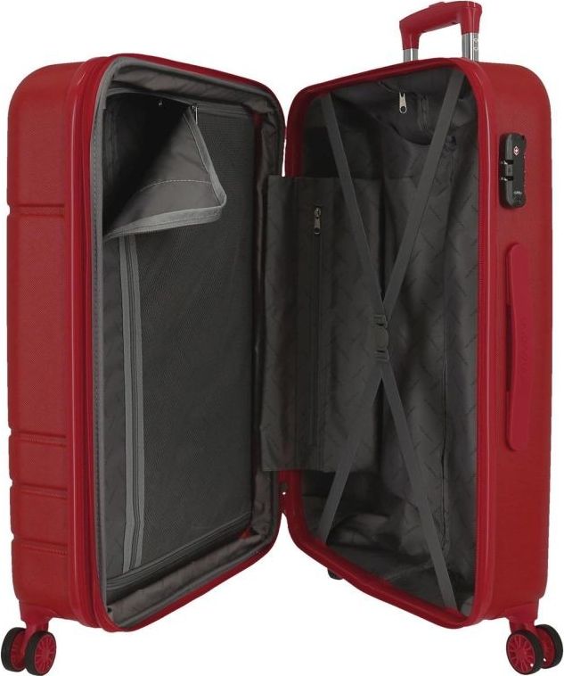 JOUMMABAGS ABS Cestovní kufr MOVOM Galaxy Bordo ABS plast, 108 l - obrázek 3