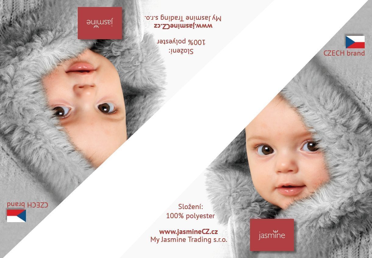 JASMINE Rukavice na kočárek - Flamingo - obrázek 2