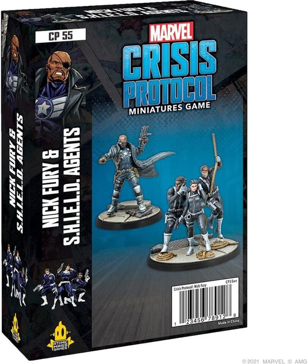 Atomic Mass Games Marvel Crisis Protocol Nick Fury & S.H.I.E.L.D. Agents - obrázek 1