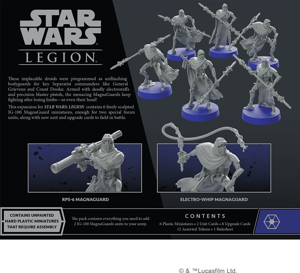 Fantasy Flight Games Star Wars Legion IG-100 Magna Guards Exp - obrázek 4