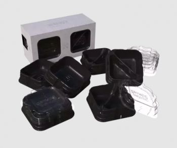 Lucky Duck Games X-Trayz - mističky na žetony Barva: Black Set - obrázek 1