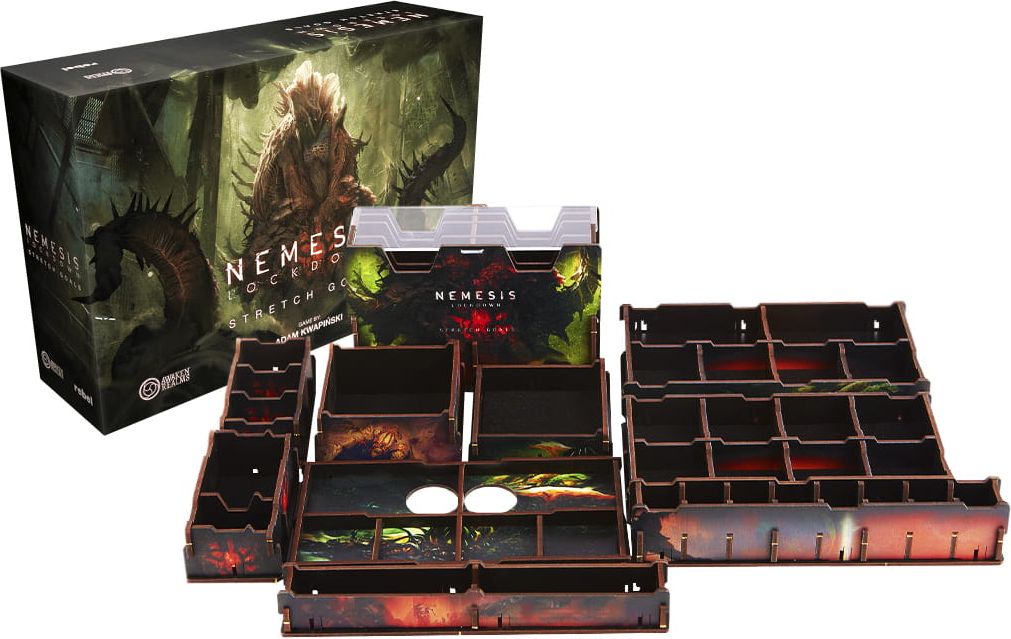 e-Raptor Nemesis Lockdown Stretch Goals UV Print insert - obrázek 2