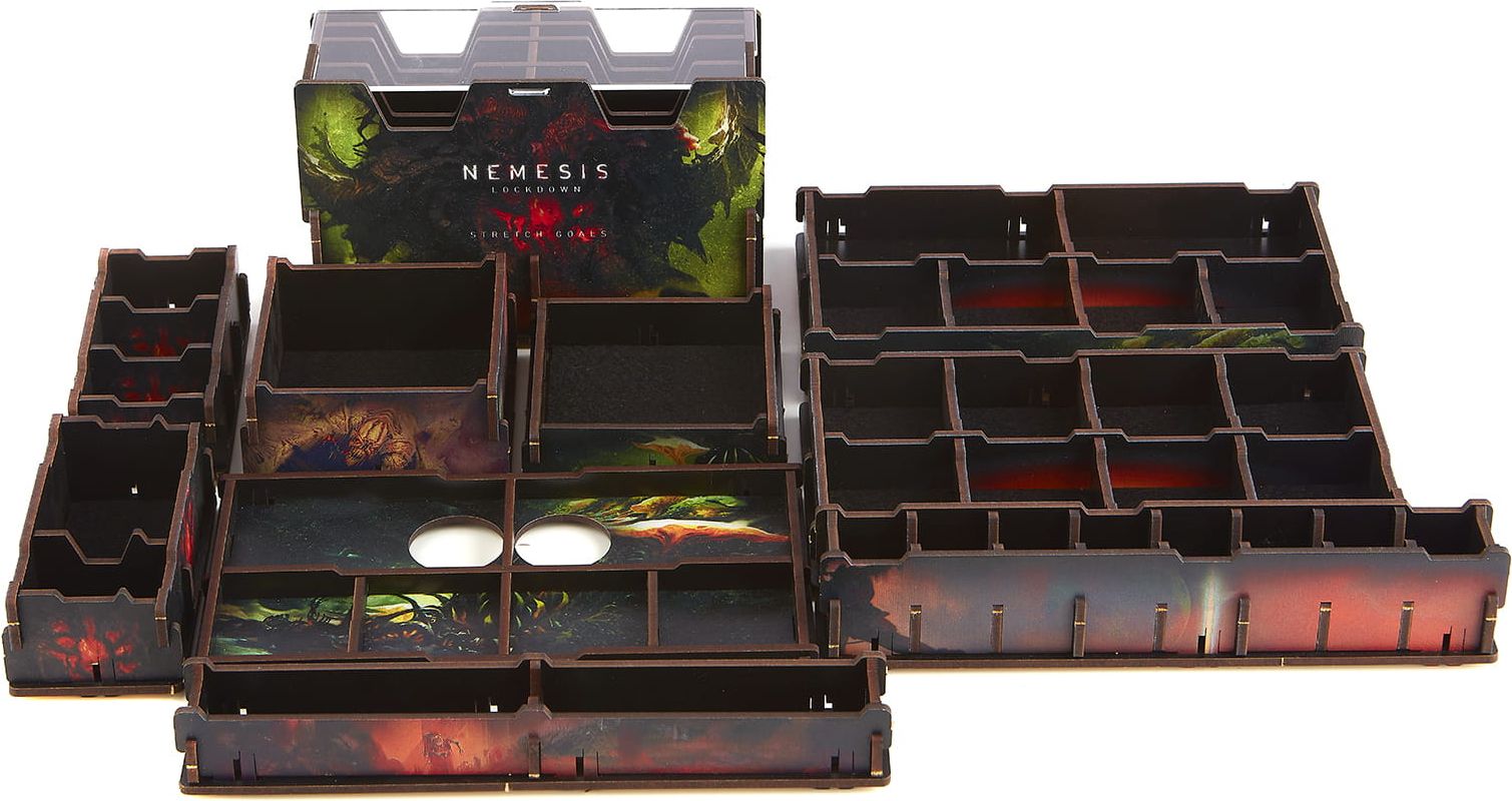 e-Raptor Nemesis Lockdown Stretch Goals UV Print insert - obrázek 3