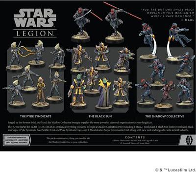 Fantasy Flight Games Star Wars Legion Shadow Collective Starter Set - obrázek 2