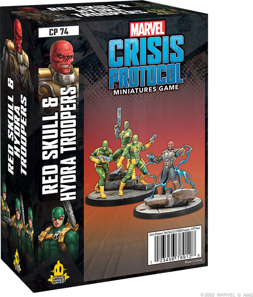 Atomic Mass Games Marvel Crisis Protocol: Red Skull & Hydra Troops - obrázek 1