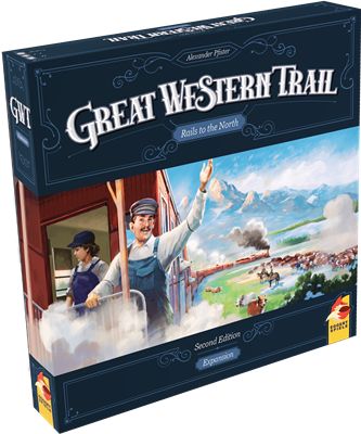 eggertspiele Great Western Trail: Rails to the North 2nd ed. - EN - obrázek 1