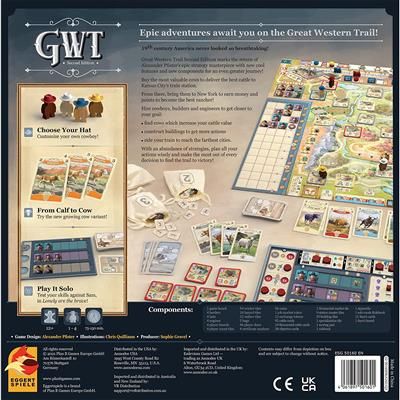 eggertspiele Great Western Trail 2nd ed. - EN - obrázek 2