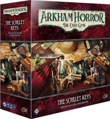 Fantasy Flight Games Arkham Horror LCG The Scarlet Keys Investigator Expansion - obrázek 1