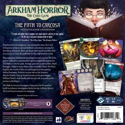 Fantasy Flight Games Arkham Horror LCG The Path to Carcosa Investigator Expansion - obrázek 3