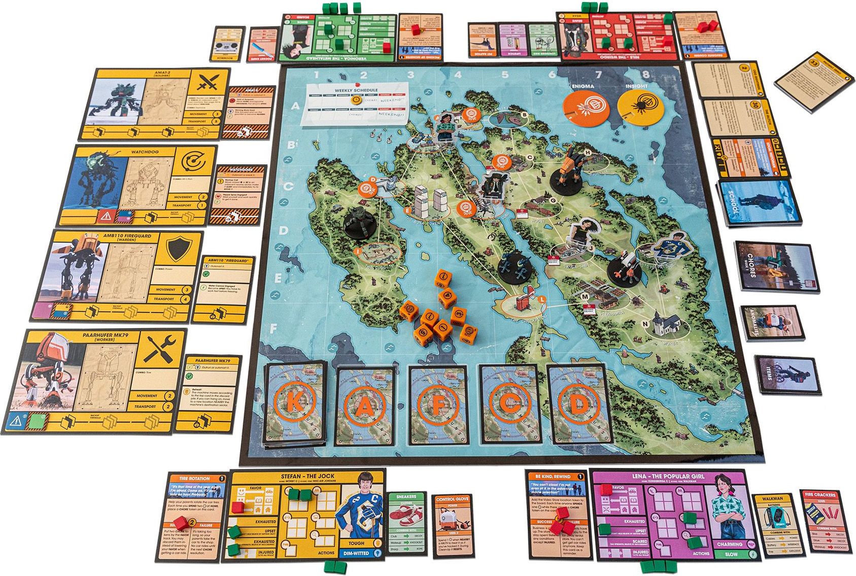 Free League Publishing Tales From the Loop The Board Game - obrázek 2