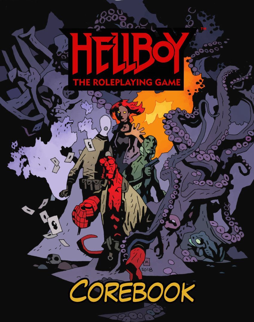 Mantic Games Hellboy - The RPG: Corebook - EN - obrázek 1