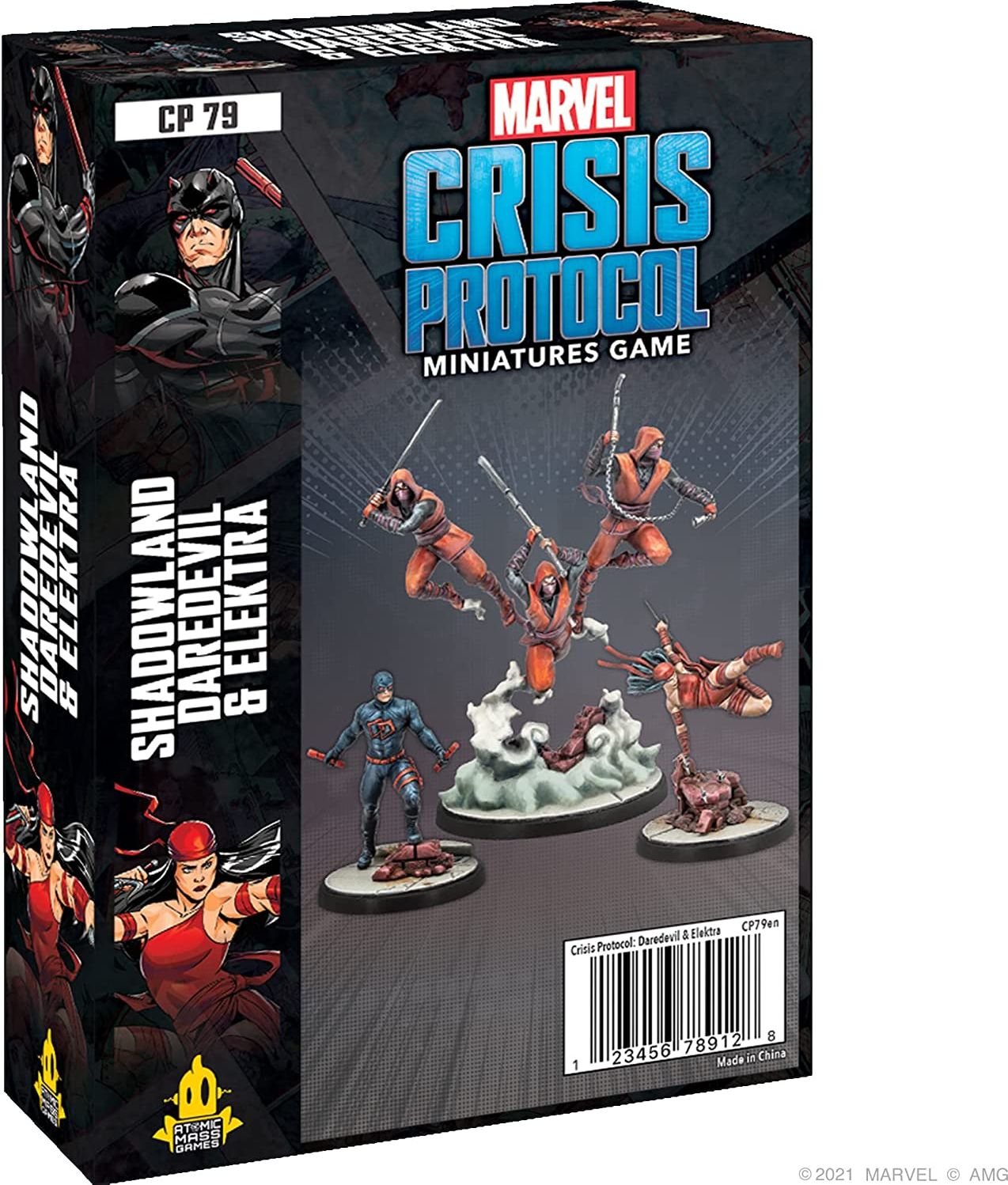 Atomic Mass Games Marvel Crisis Protocol – Shadowland Daredevil & Elektra - obrázek 1
