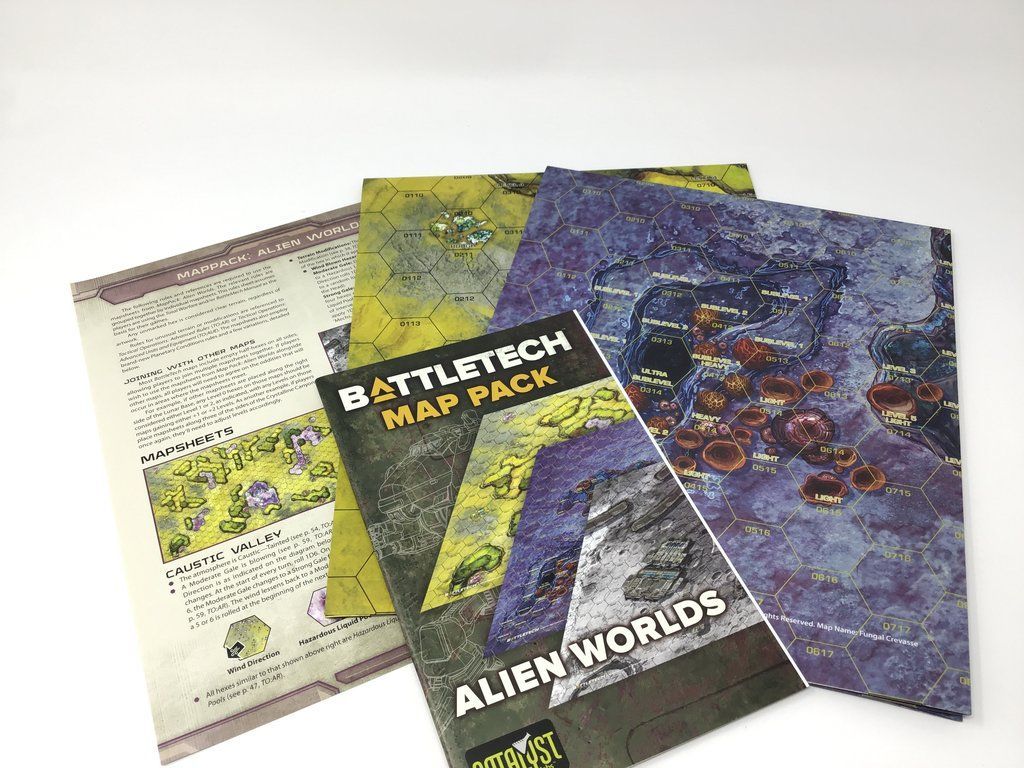 Catalyst Game Labs Battletech: MapPack – Alien Worlds - obrázek 2