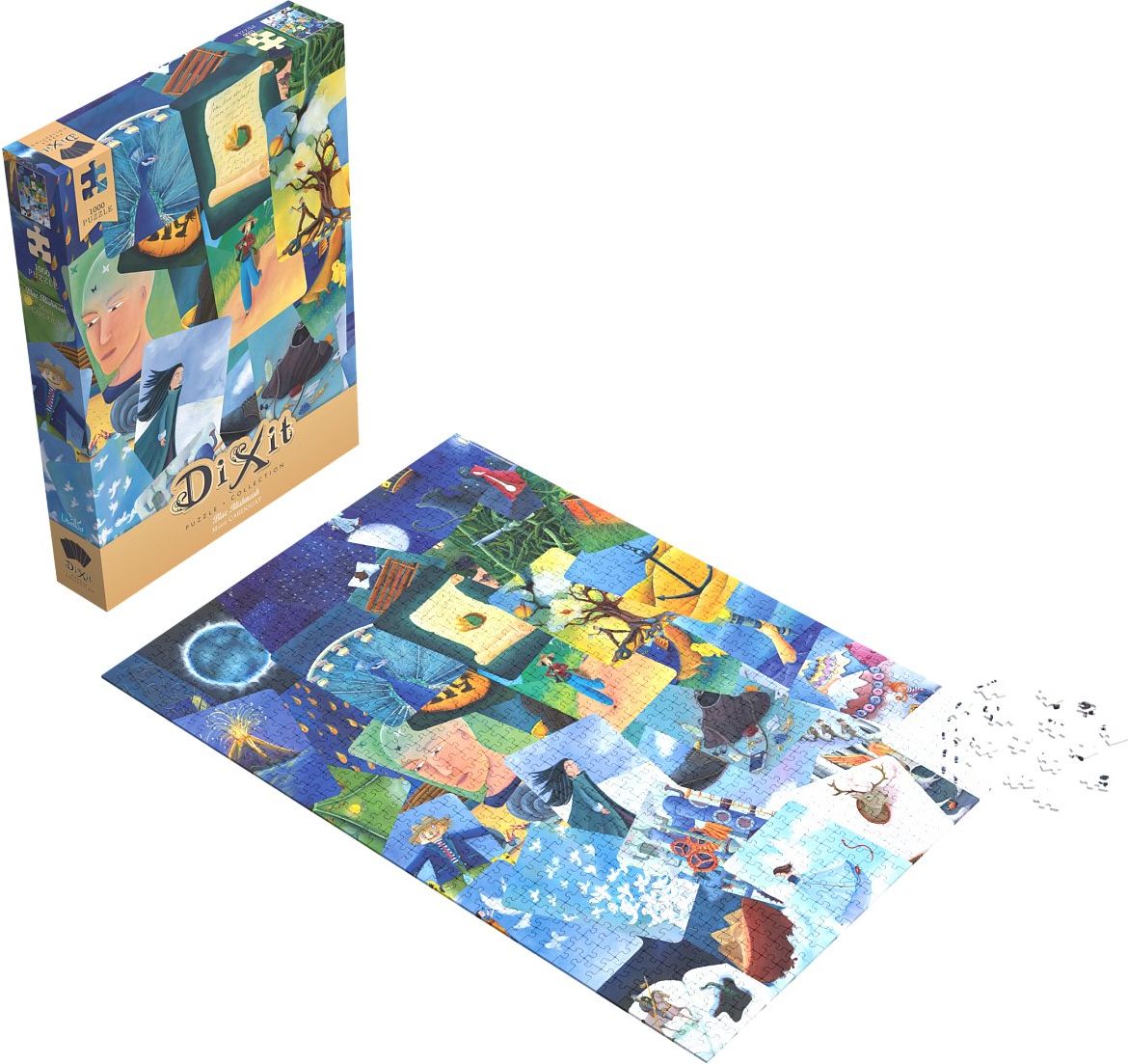 Libellud Dixit puzzle 1000 - Blue MishMash - obrázek 2
