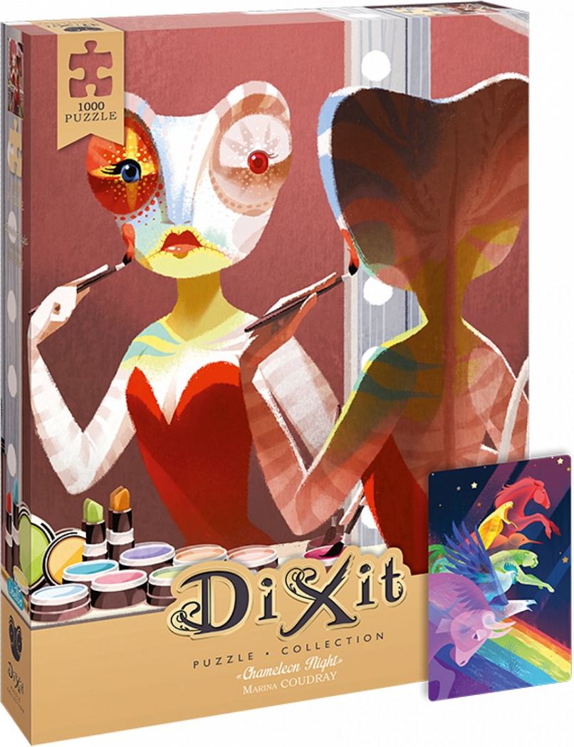 Libellud Dixit puzzle 1000 - Chameleon Night - obrázek 1