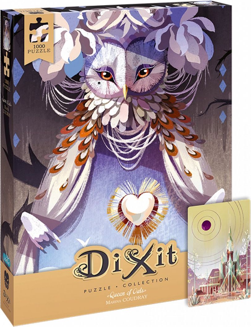 Libellud Dixit puzzle 1000 - Queen of Owls - obrázek 1