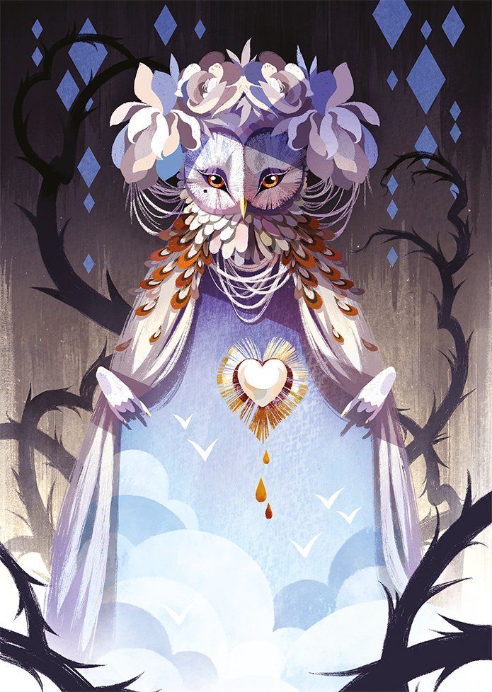 Libellud Dixit puzzle 1000 - Queen of Owls - obrázek 3