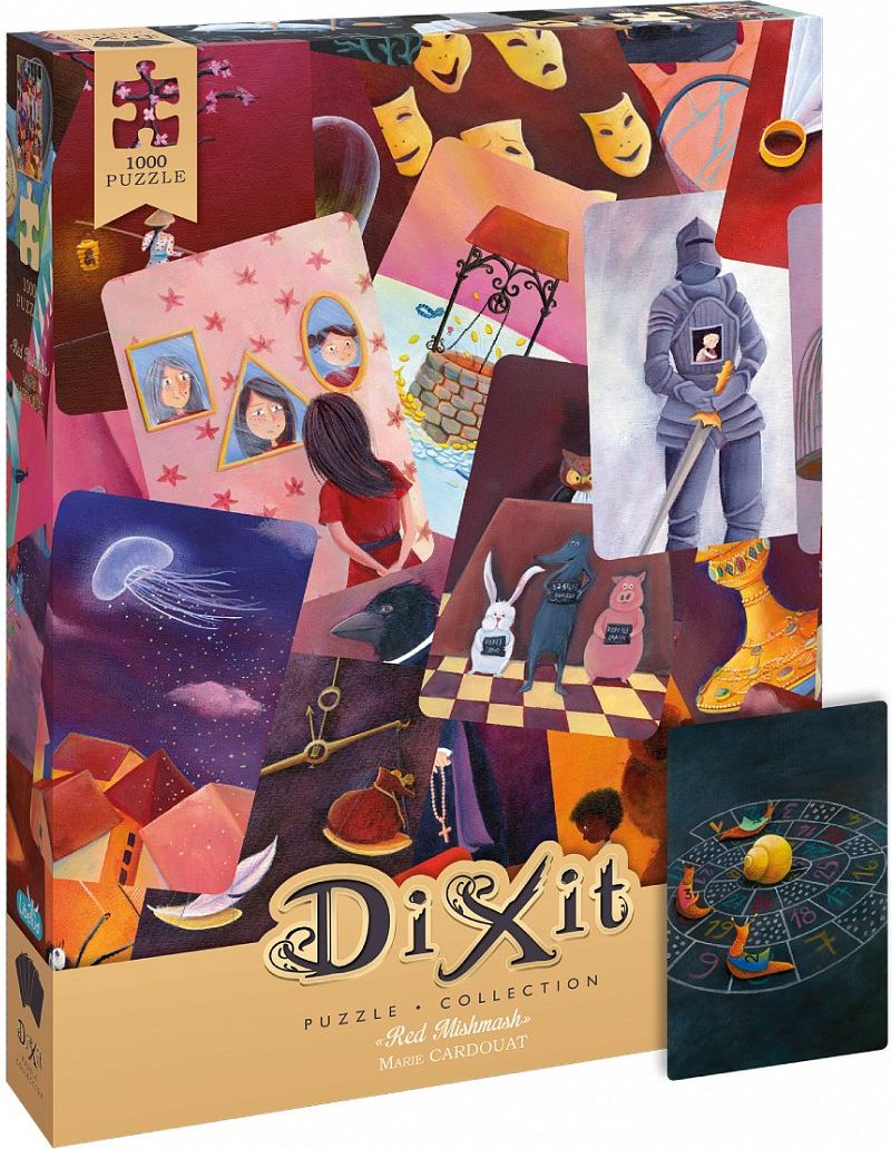 Libellud Dixit puzzle 1000 - Red MishMash - obrázek 1