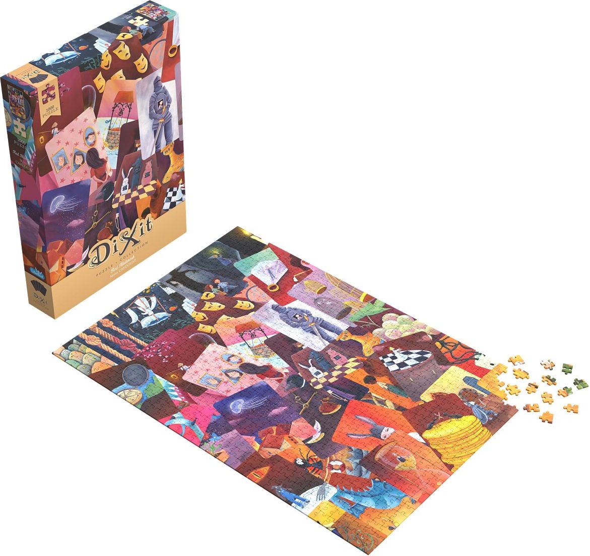 Libellud Dixit puzzle 1000 - Red MishMash - obrázek 2