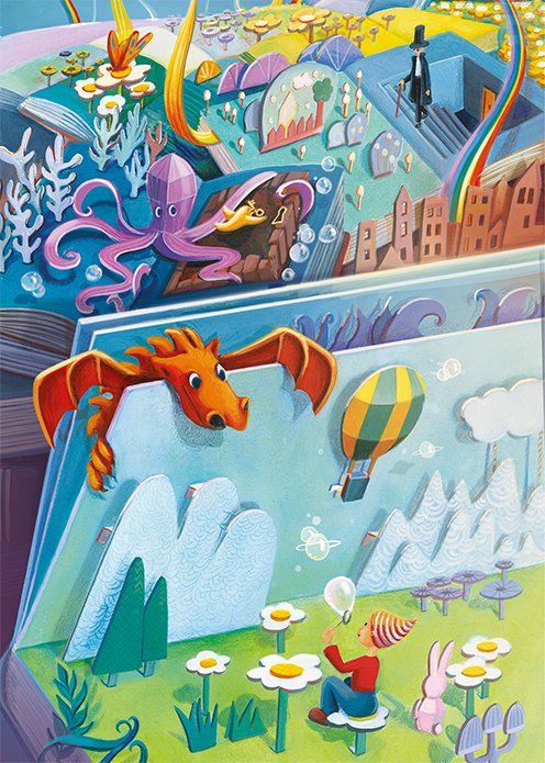 Libellud Dixit puzzle 500 - Adventure - obrázek 3