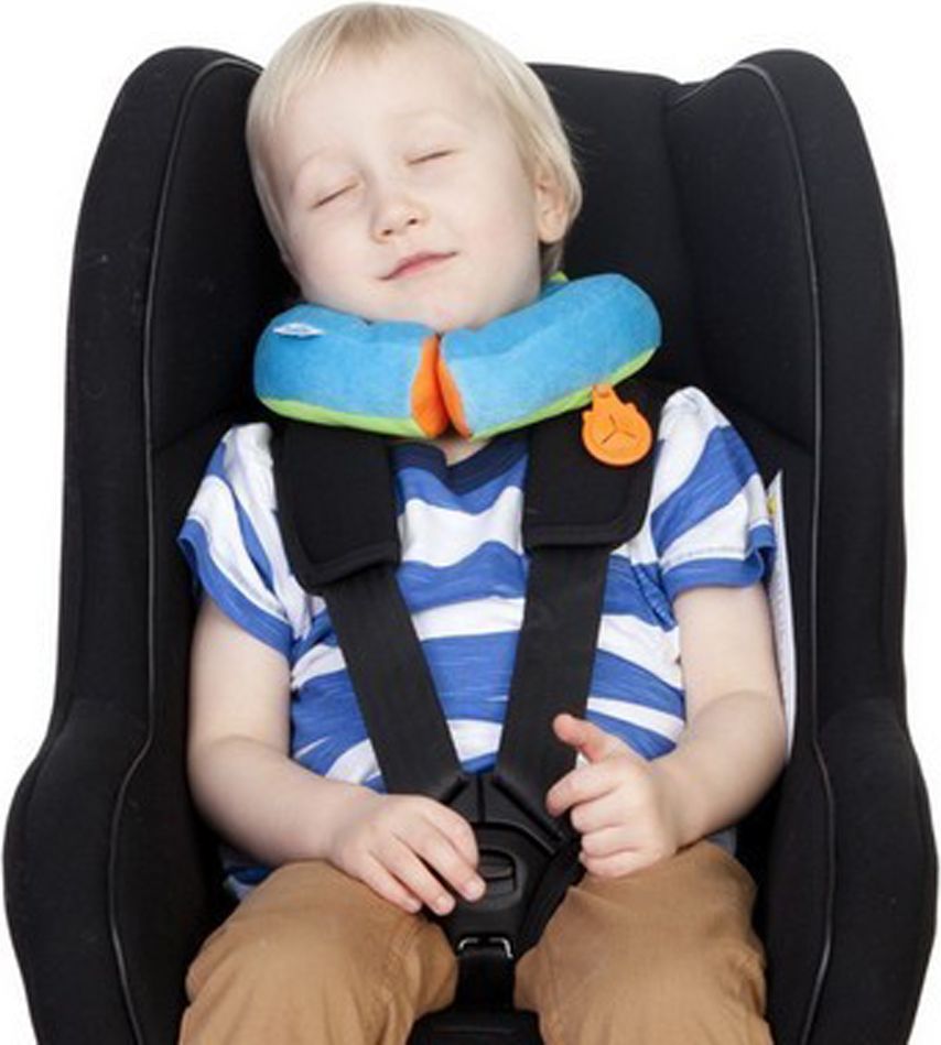 TRUNKI Polštářek cestovní nákrčník modrý 2r+ - obrázek 2