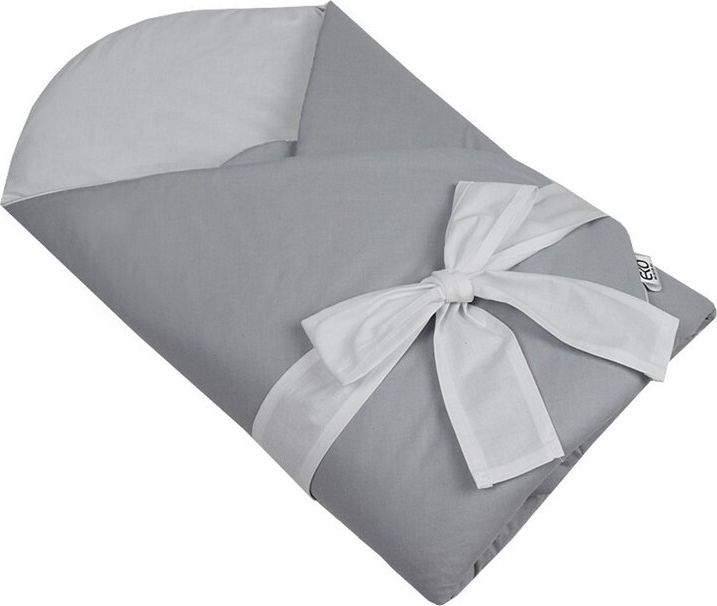 EKO Zavinovačka bavlněná kokosovou vyjímatelnou vložkou Grey 75x75cm - obrázek 1