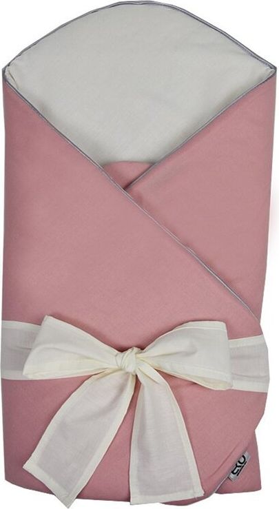 EKO Zavinovačka bavlněná kokosovou vyjímatelnou vložkou Rose Pink 75x75cm - obrázek 1