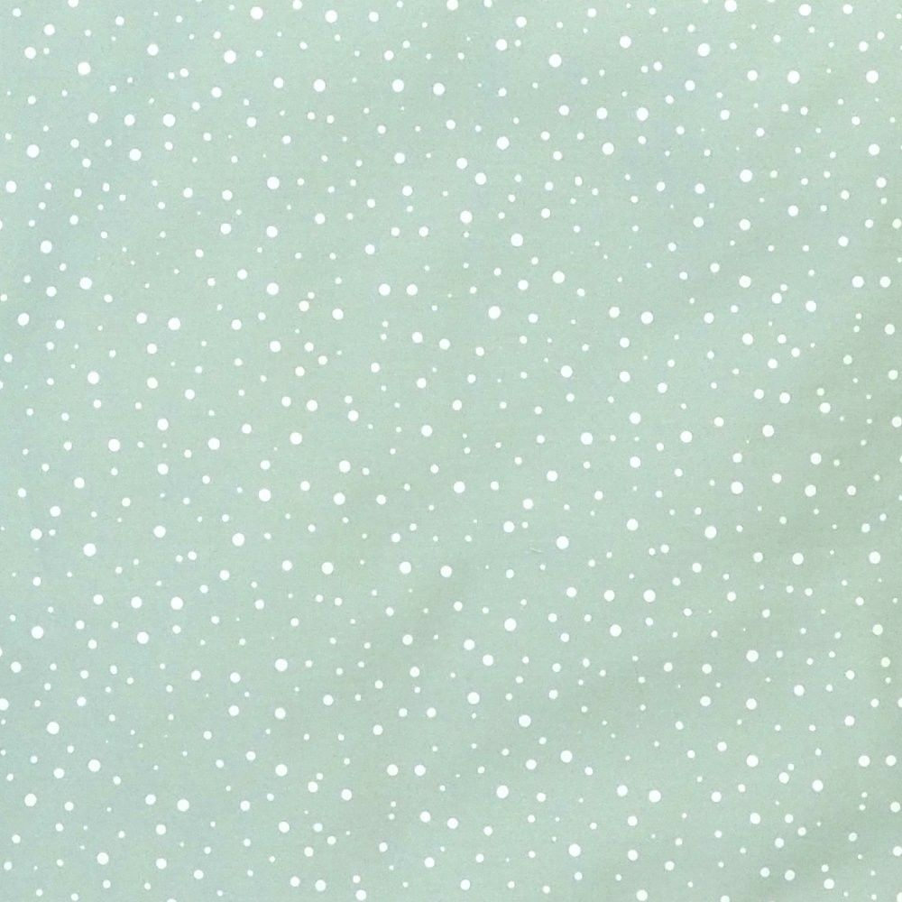 SOFTELLO Povlečení dětské mentolové, tečka 130x90 cm - obrázek 3