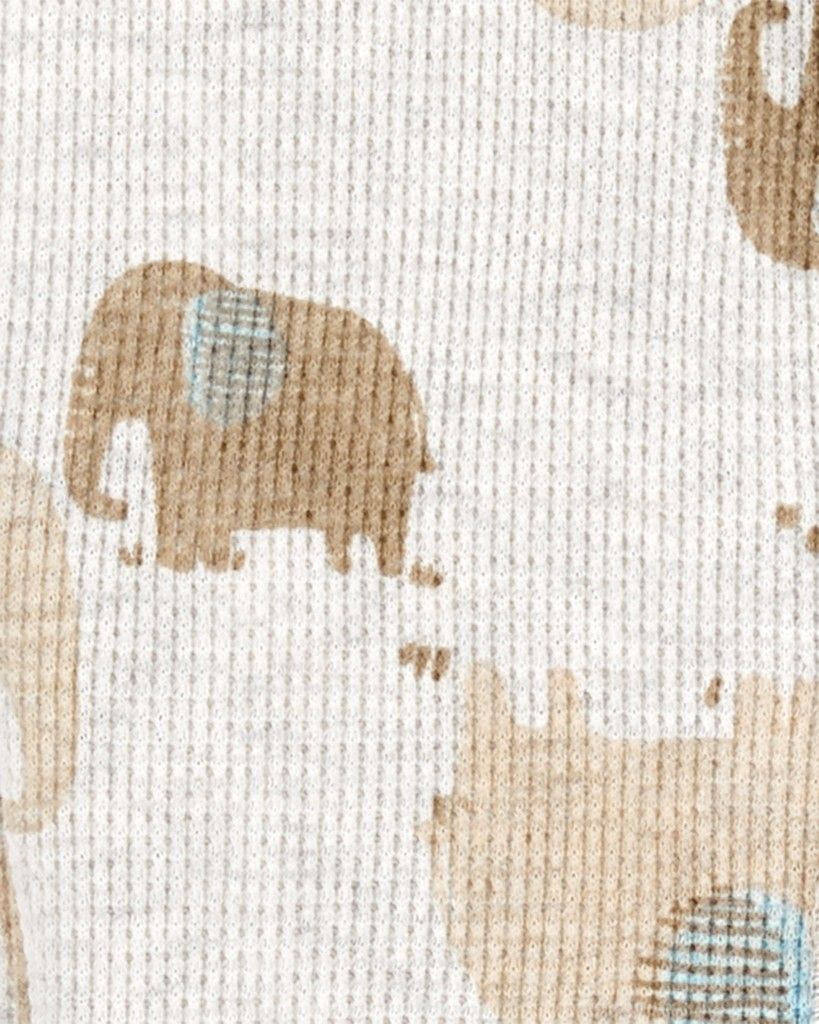 CARTER'S Overal na druky Sleep&Play Grey Elephant kluk 9m - obrázek 2