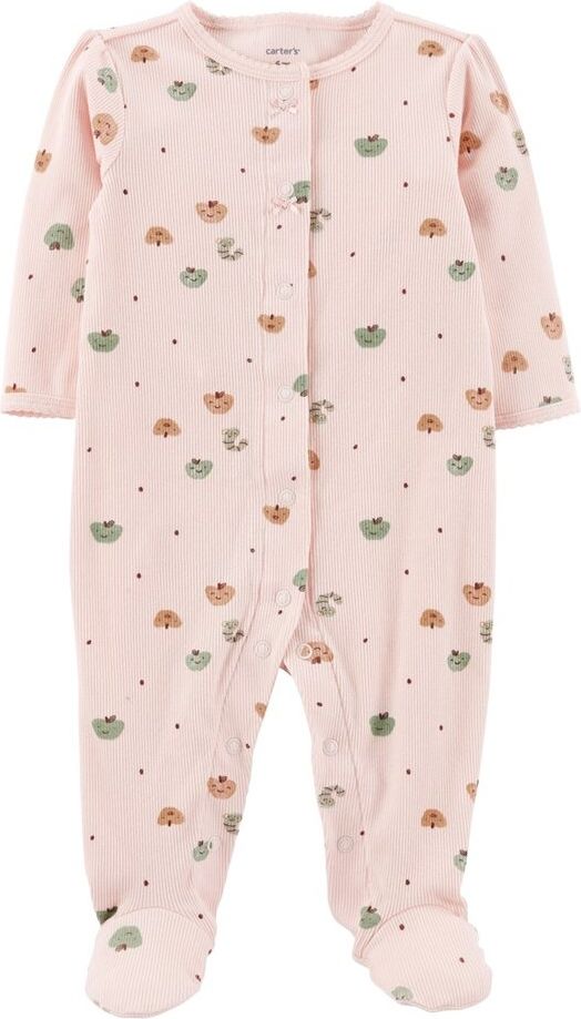CARTER'S Overal na druky Sleep&Play Pink Apples holka NB/vel. 56 - obrázek 1