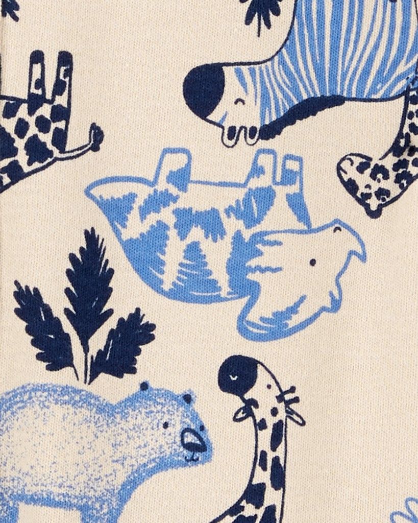 CARTER'S Overal na druky Sleep&Play Safari Animals kluk NB/vel. 56 - obrázek 3