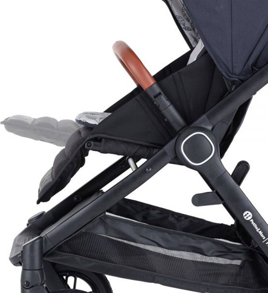 PETITE&MARS Set XXL kočárek kombinovaný Trails Anthracite Blue s příslušenstvím - obrázek 12