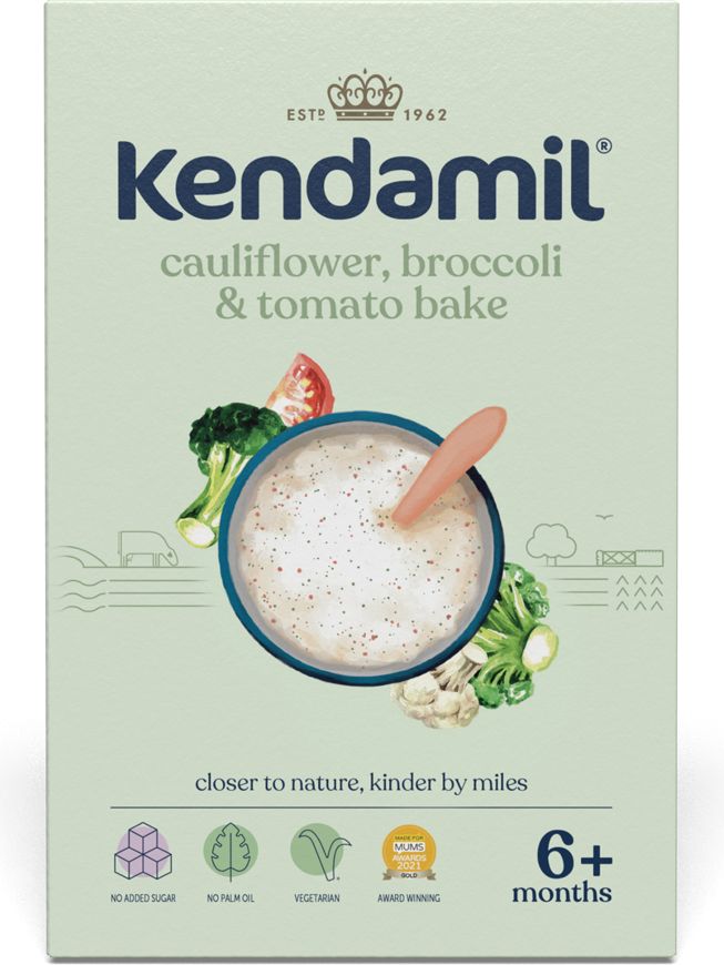 KENDAMIL s brokolici, květákem a rajčaty 6 x 150 g - obrázek 2