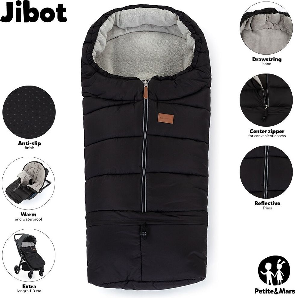 PETITE&MARS Set XXL kočárek kombinovaný Trails Iron Green s příslušenstvím - obrázek 37