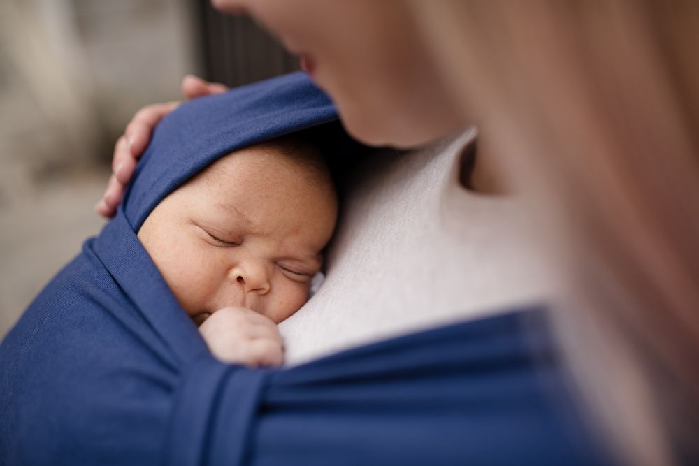 BOBA Nosítko dětí Boba Bliss Navy Blue - obrázek 20