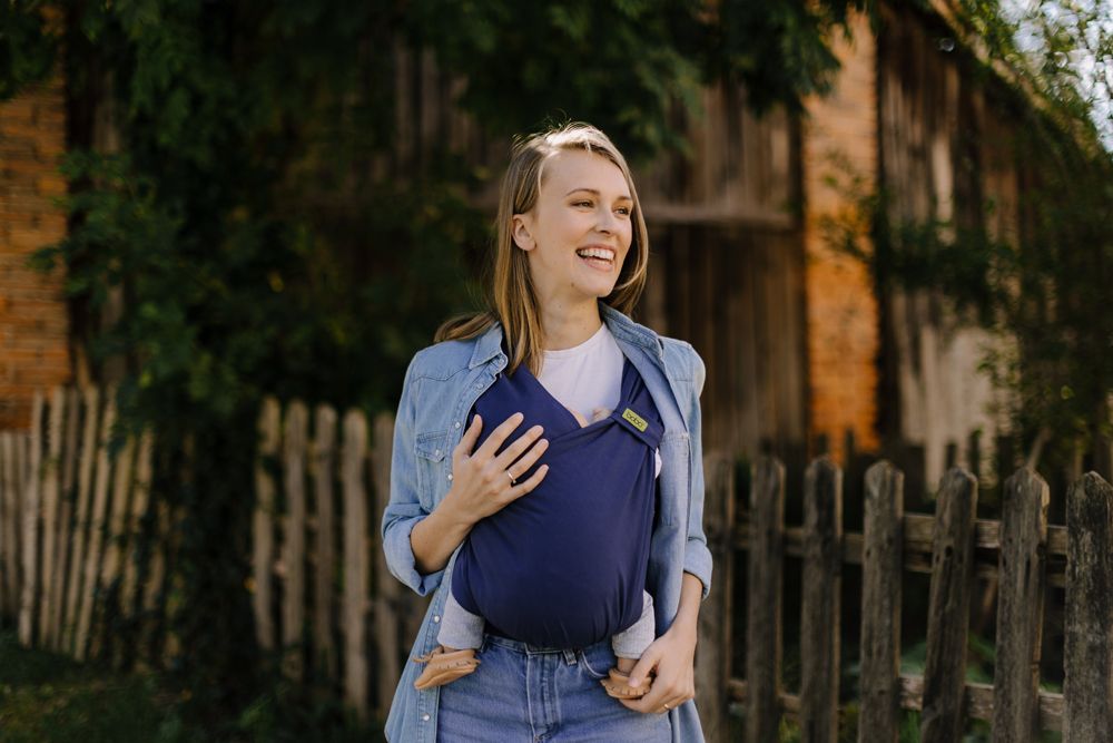 BOBA Nosítko dětí Boba Bliss Navy Blue - obrázek 22