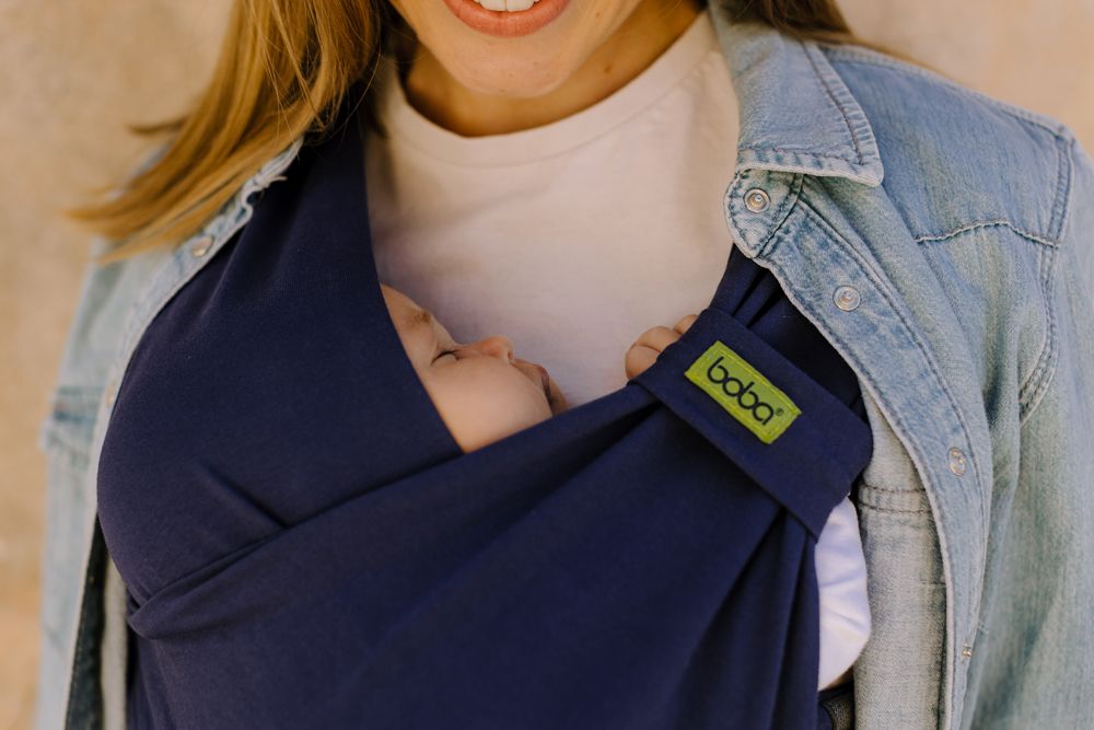 BOBA Nosítko dětí Boba Bliss Navy Blue - obrázek 24