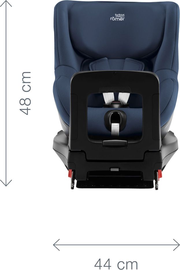 BRITAX RÖMER Autosedačka Dualfix M i-Size (9-18 kg) Space Black - obrázek 7