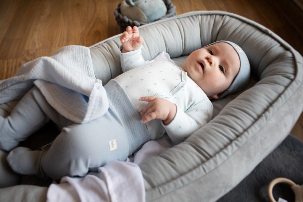 PINOKIO Body zavinovací HELLO chlapec modrá vel. 68 - obrázek 2