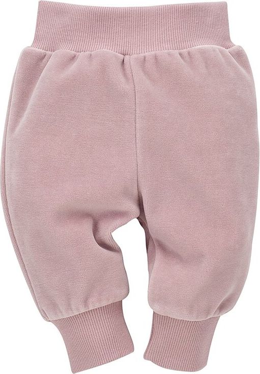 PINOKIO Tepláky HELLO holka růžová vel. 56 - obrázek 1