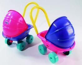 ALLTOYS Kočárek vajíčko - obrázek 3